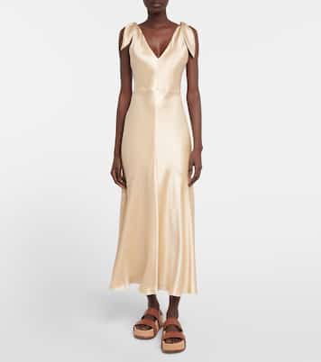 Silk satin gown | Gabriela Hearst