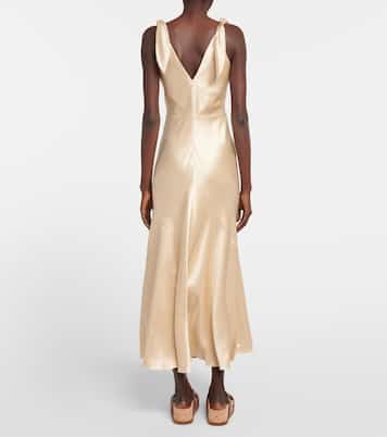 Silk satin gown | Gabriela Hearst