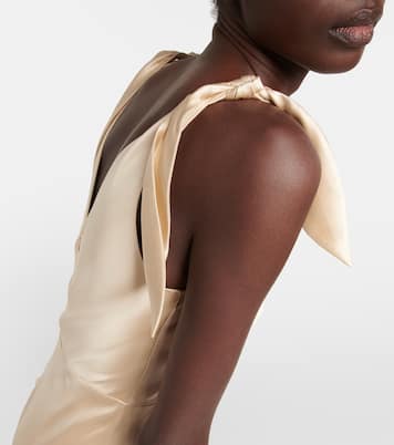 Silk satin gown | Gabriela Hearst