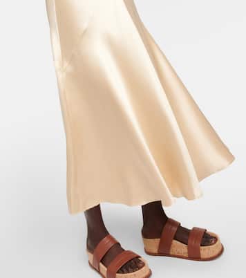 Silk satin gown | Gabriela Hearst
