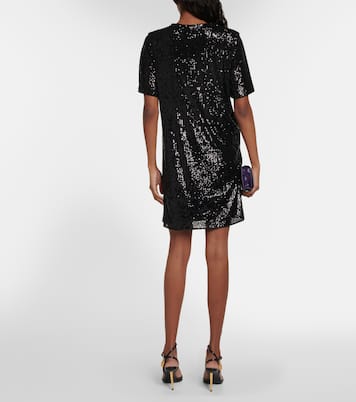 Robe t-shirt à sequins | Tom Ford