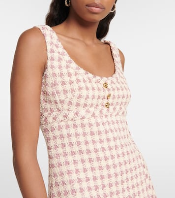 Cotton-blend bouclé minidress | Giambattista Valli