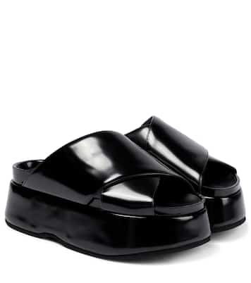 Sandali in pelle con platform | Junya Watanabe
