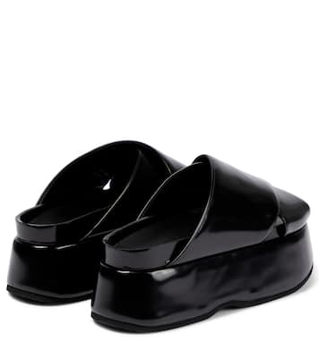Sandali in pelle con platform | Junya Watanabe