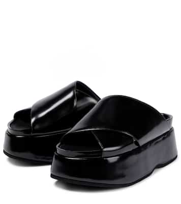 Sandali in pelle con platform | Junya Watanabe