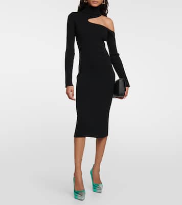 Metallic leather platform pumps | Tom Ford