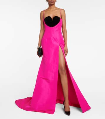 Scoop-front gown | LaQuan Smith