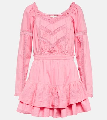 Minikleid Sanaya aus Baumwolle | LoveShackFancy