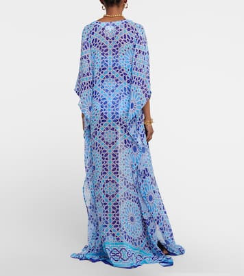 Roxanne printed chiffon kaftan | Alexandra Miro