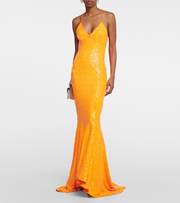 Sequined gown | Norma Kamali
