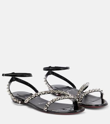 Sandali Mafaldina Spikes in pelle | Christian Louboutin