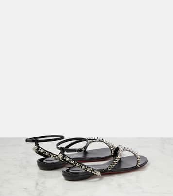 Sandali Mafaldina Spikes in pelle | Christian Louboutin