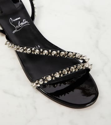 Sandali Mafaldina Spikes in pelle | Christian Louboutin