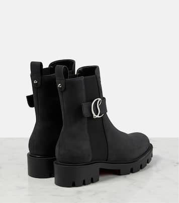 Stivaletti CL Chelsea in suede | Christian Louboutin
