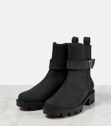 Stivaletti CL Chelsea in suede | Christian Louboutin