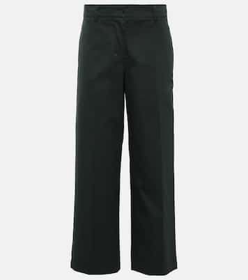 Cotton straight pants | 'S Max Mara