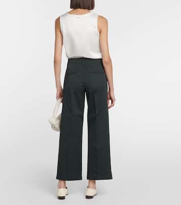 Cotton straight pants | 'S Max Mara