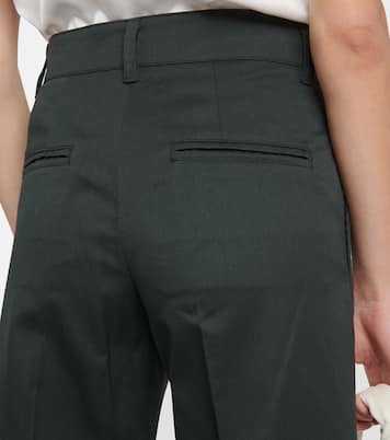 Cotton straight pants | 'S Max Mara