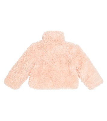 Faux fur jacket | Stella McCartney Kids