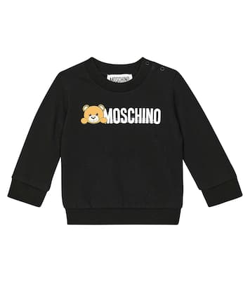 Bebé - sudadera de algodón estampada | Moschino Kids