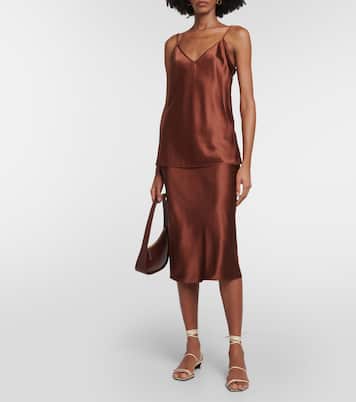 Clea silk satin camisole | Joseph