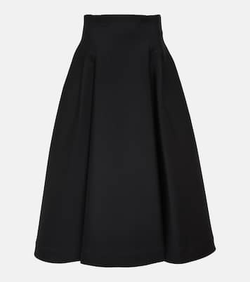 Jupe midi en laine | Bottega Veneta