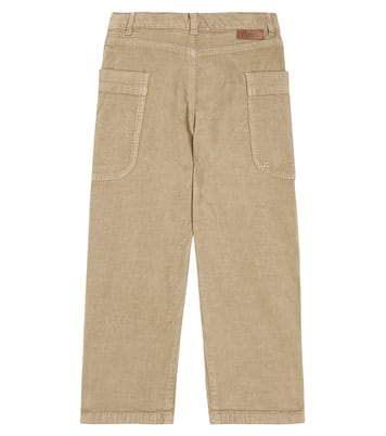 Pantaloni regular Looping in velluto | Bonpoint