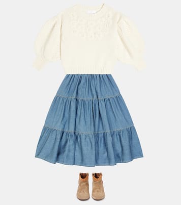 Bestickter Pullover Olivia | C'era Una Volta