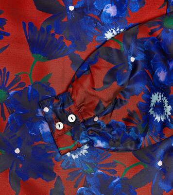 Abito lungo Cixi in jacquard con stampa | Molo