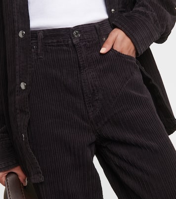 Low Slung Baggy corduroy straight jeans | Agolde