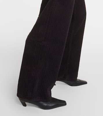 Low Slung Baggy corduroy straight jeans | Agolde