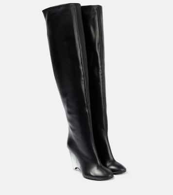 Bottes en cuir | Alaïa