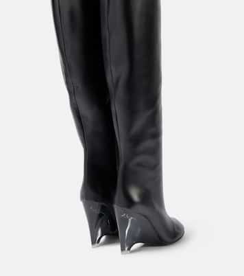 Bottes en cuir | Alaïa