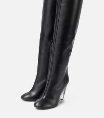 Bottes en cuir | Alaïa