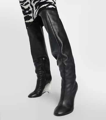 Bottes en cuir | Alaïa