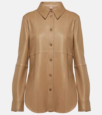 Camicia in pelle | Toteme