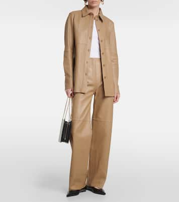Camicia in pelle | Toteme