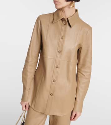Camicia in pelle | Toteme