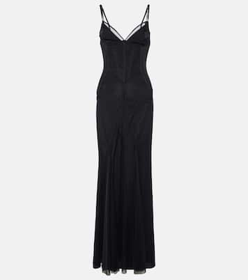 Abito lungo in tulle | Dolce&Gabbana