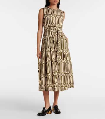 Robe midi Andreis imprimée en coton | 'S Max Mara