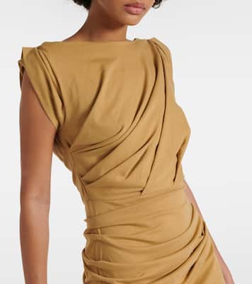 Abito midi in jersey di cotone | Dries Van Noten