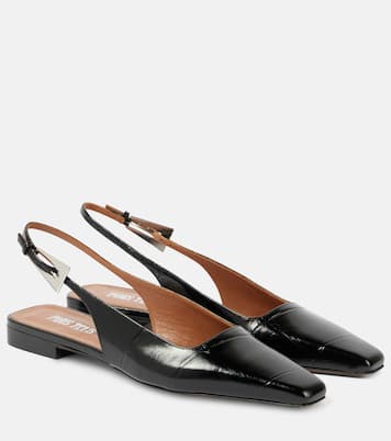 Ballerine slingback Bettina 10 in pelle | Paris Texas