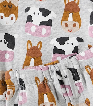Baby cotton jersey sweatshirt and sweatpants set | Stella McCartney Kids