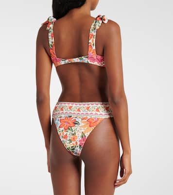 Top bikini con stampa floreale | Farm Rio
