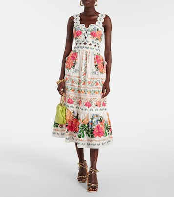 Midikleid aus Baumwolle | Farm Rio