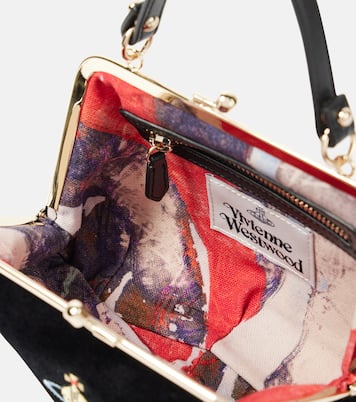 Tote Granny Frame Orb aus Samt | Vivienne Westwood