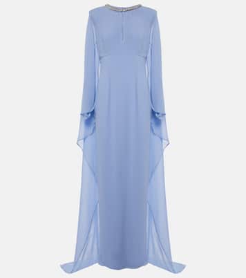 Embellished silk chiffon gown | Roland Mouret