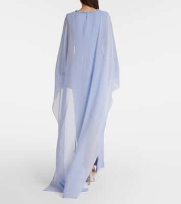 Embellished silk chiffon gown | Roland Mouret
