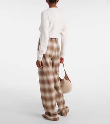 Weite Hose Edward aus Flanell | Loro Piana