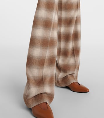 Weite Hose Edward aus Flanell | Loro Piana